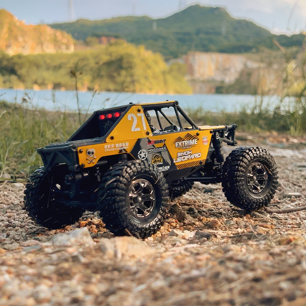 UDIRC UCX2405PRO 1/24 4WD RC Rock Crawler RTR with 2S Battery, 4WS Brushless Motor, Mini Off-Road Remote Control Truck